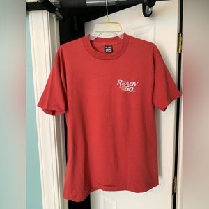 Vintage Embroidered Ready Go Inc Single Stitch Tee